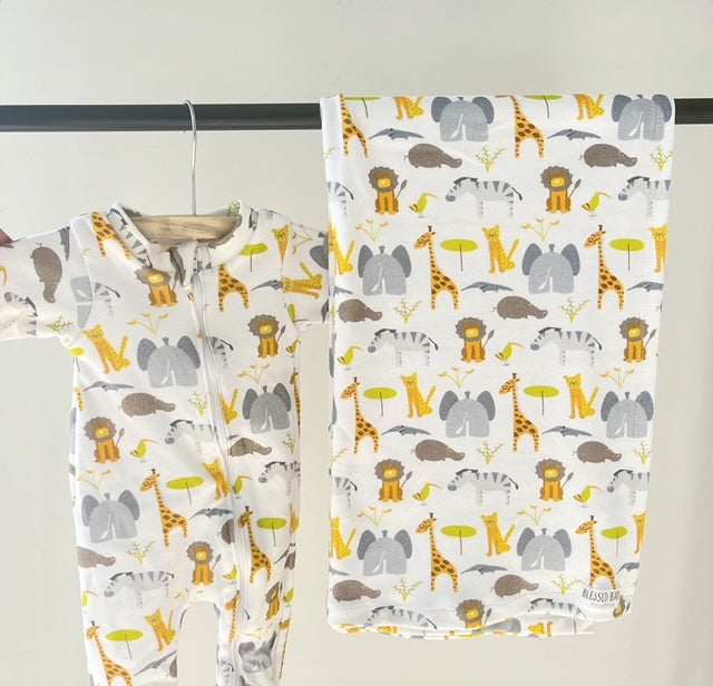 SALE - Swaddle Blanket Set - Wild