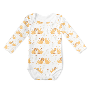 Long Sleeve Onesie - Lions