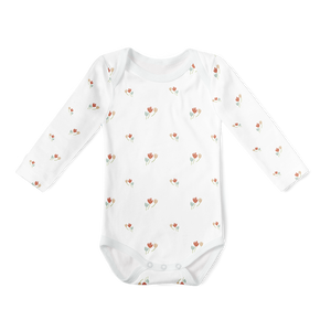 SALE - Long Sleeve Onesie - Autumn Floral