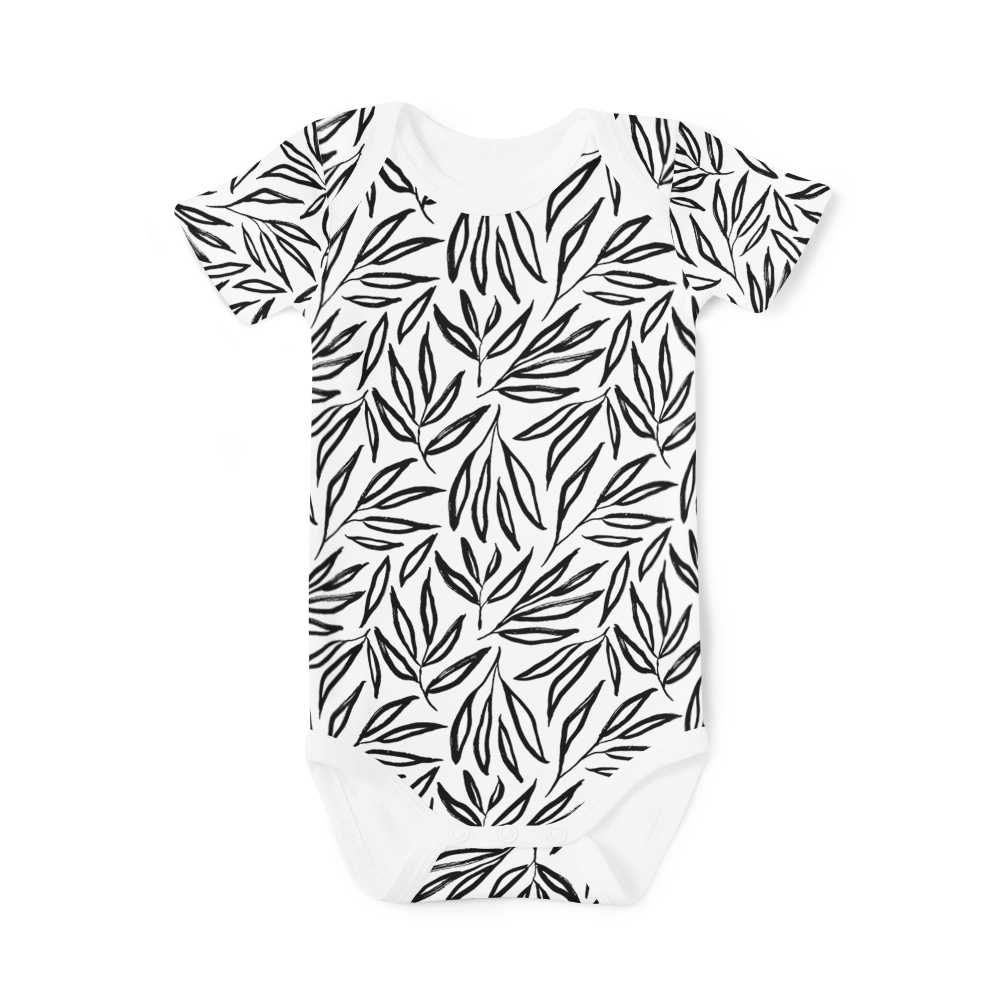 Short Sleeve Onesie -  Ava