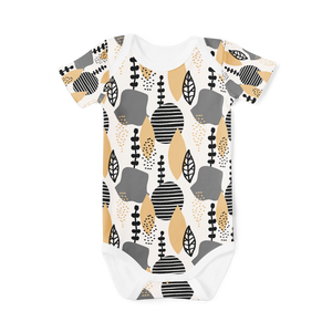 Short Sleeve Onesie -  Abstraction