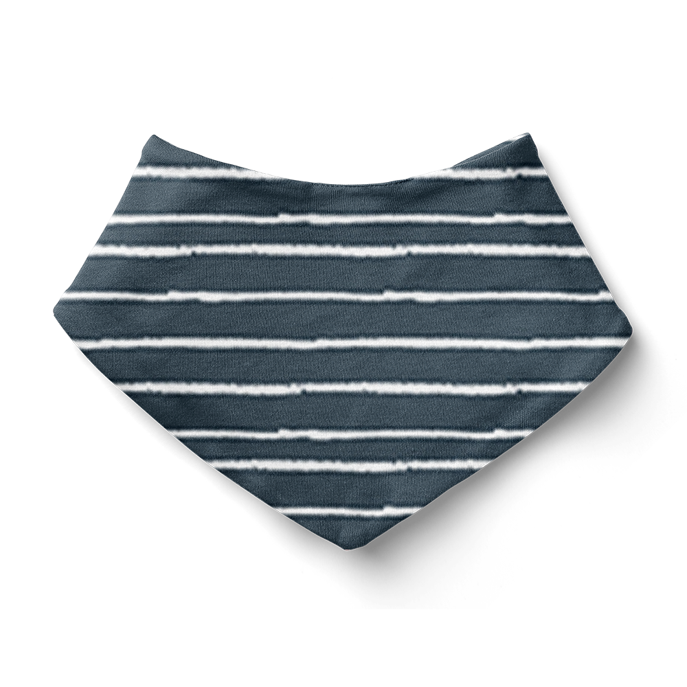 Bandana Bib - Stripe Midnight