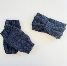 Load image into Gallery viewer, Knitted Leg Warmers and Headband set
