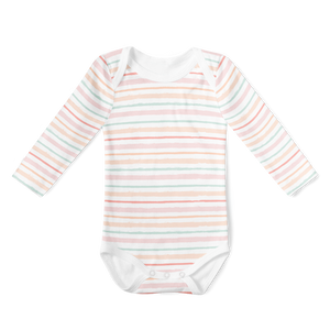 Long Sleeve Onesie - Candy Stripes