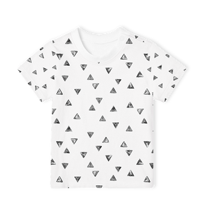 Short Sleeve T-Shirt - Painted Triangles