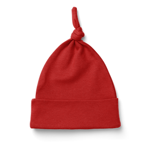 Baby Basics - Knot Beanie - Red