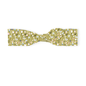 SALE- Headband - Gold floral