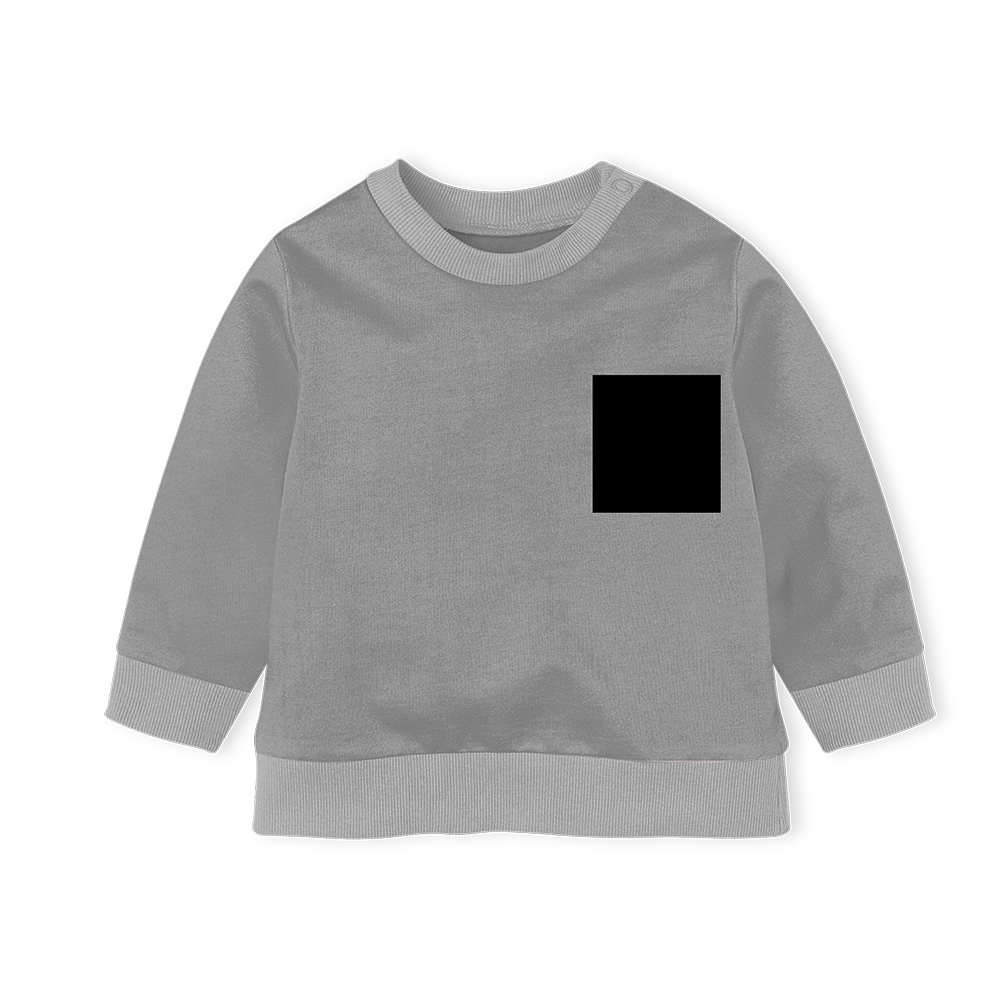 Sweater - Grey/Pocket Black