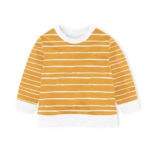 Sweater - Stripe Mustard