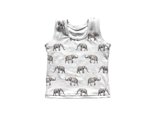 Tank Top - Elephants